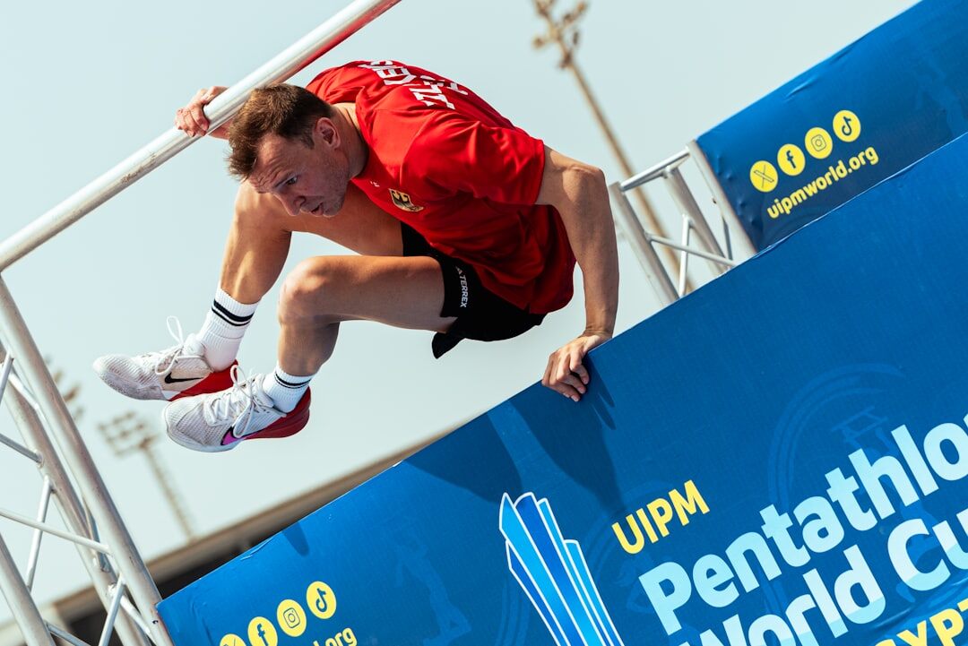 athlete winning championship
