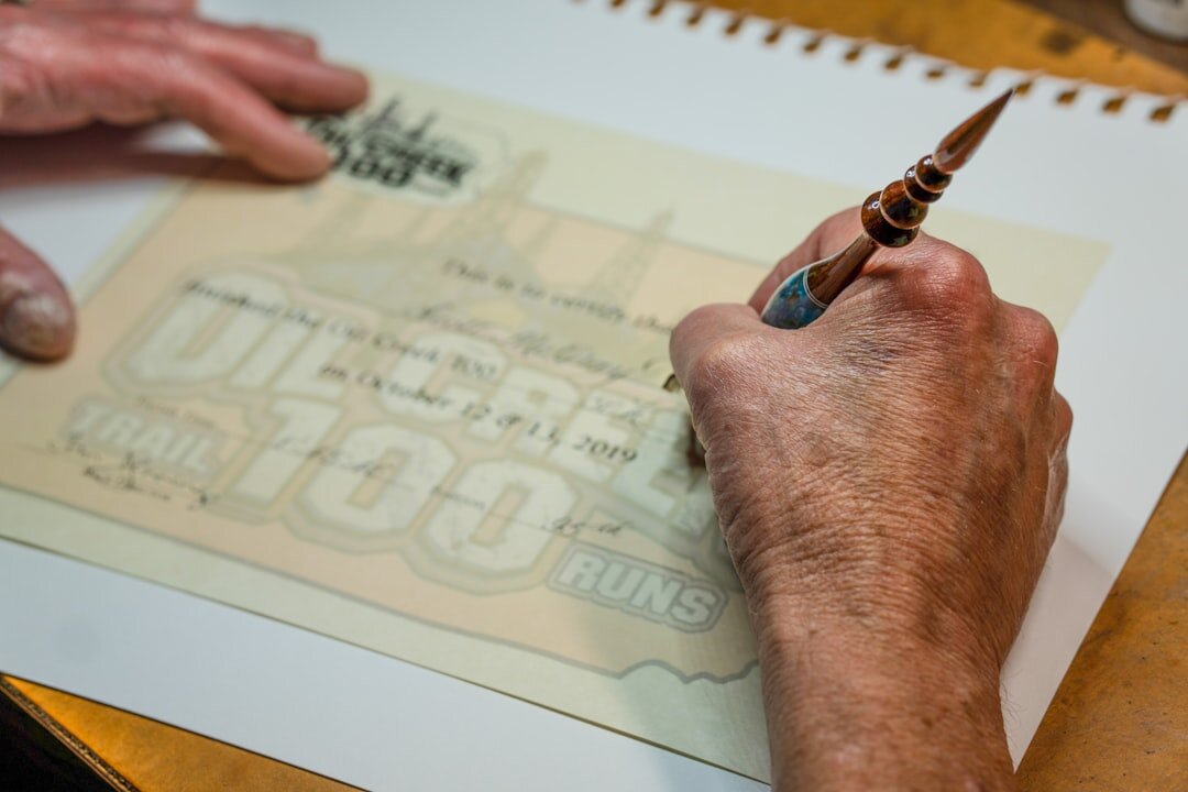 artist signing prints